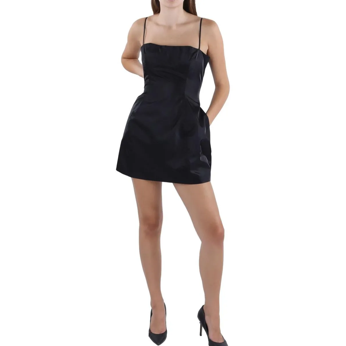 Juniors Party Mini Fit & Flare Dress