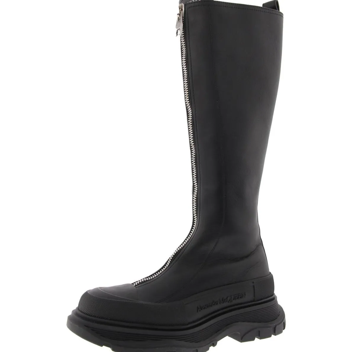Zipper Knee-High Boots