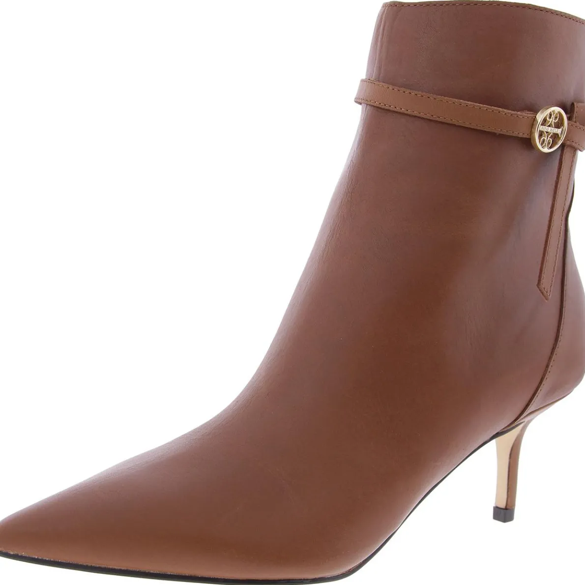 WNANSELL Zipper Faux Leather Booties