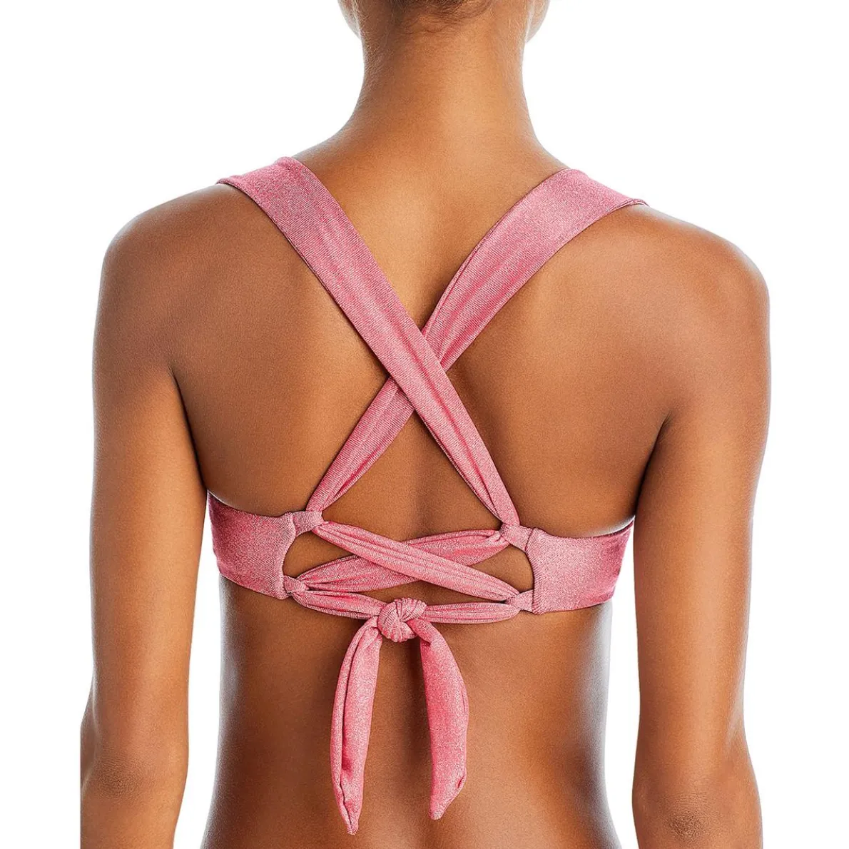 Chloe Metallic Underwire Bikini Swim top