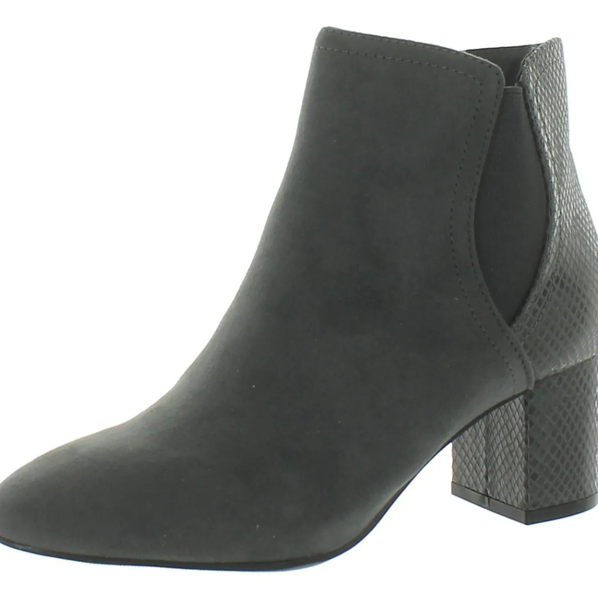 IVYNAAF Faux Leather Ankle Boots