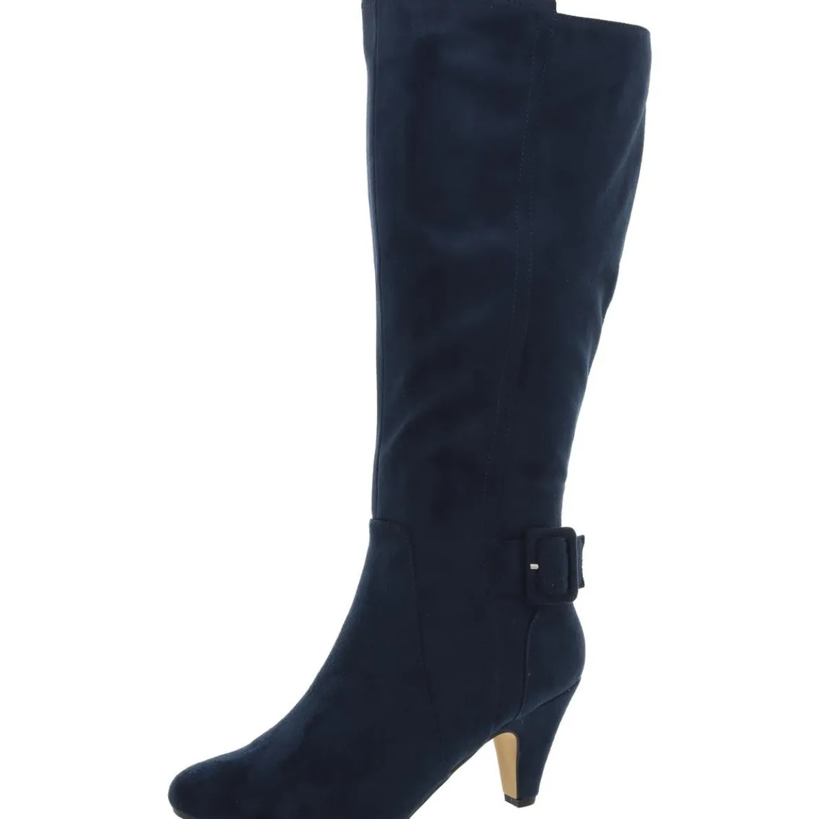 Zipper Mid-Calf Boots