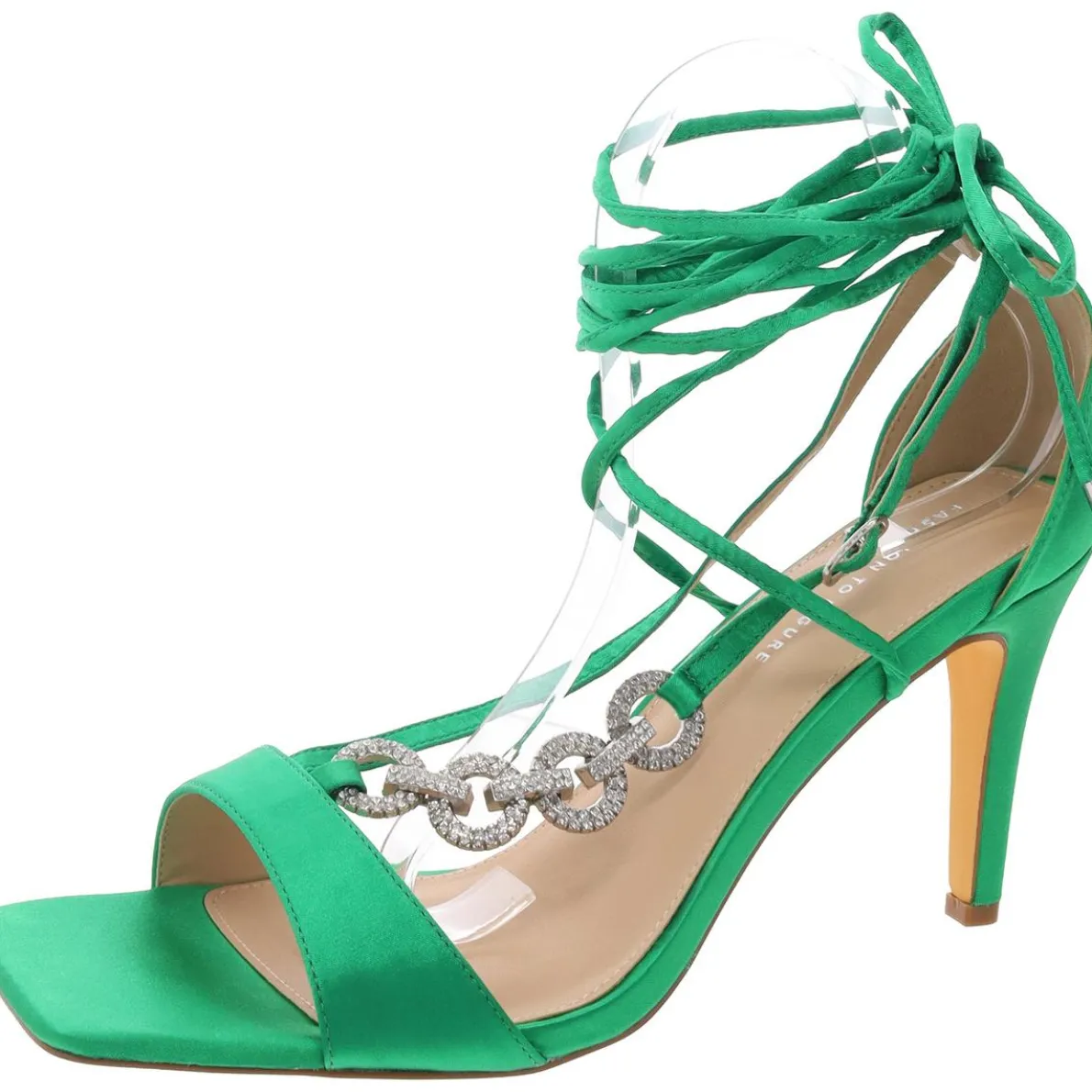 Rosie Strappy Satin Heels