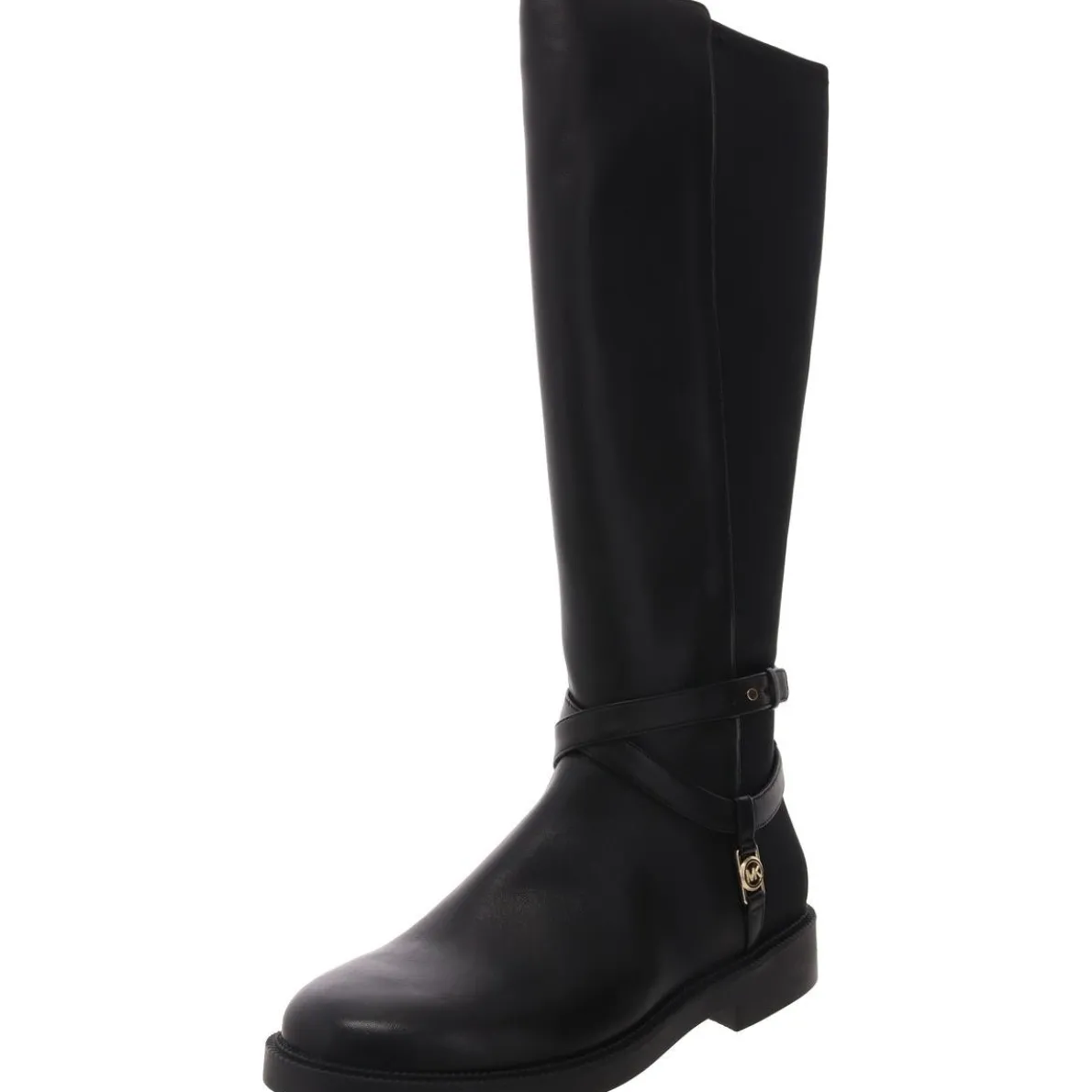 Leather Knee-High Boots