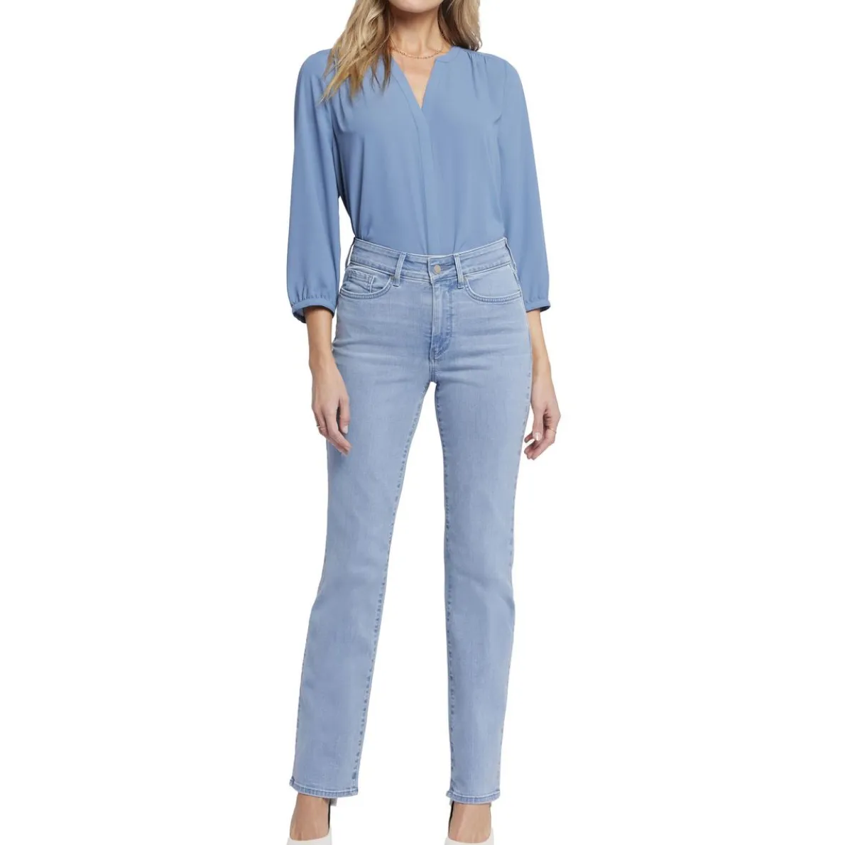Marilyn Tummy Slimming Denim Straight Leg Jeans