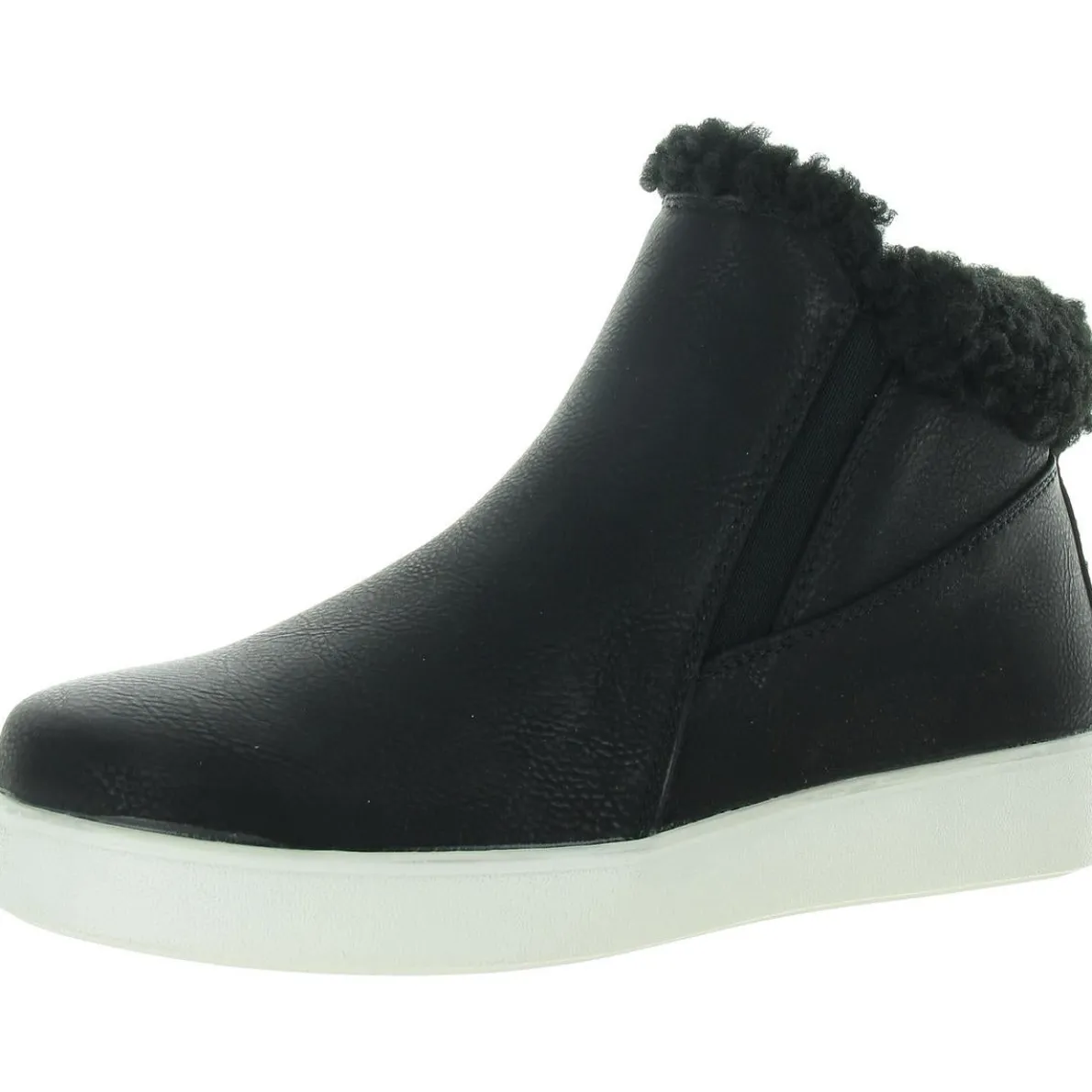 Slip On Round Toe Ankle Boots