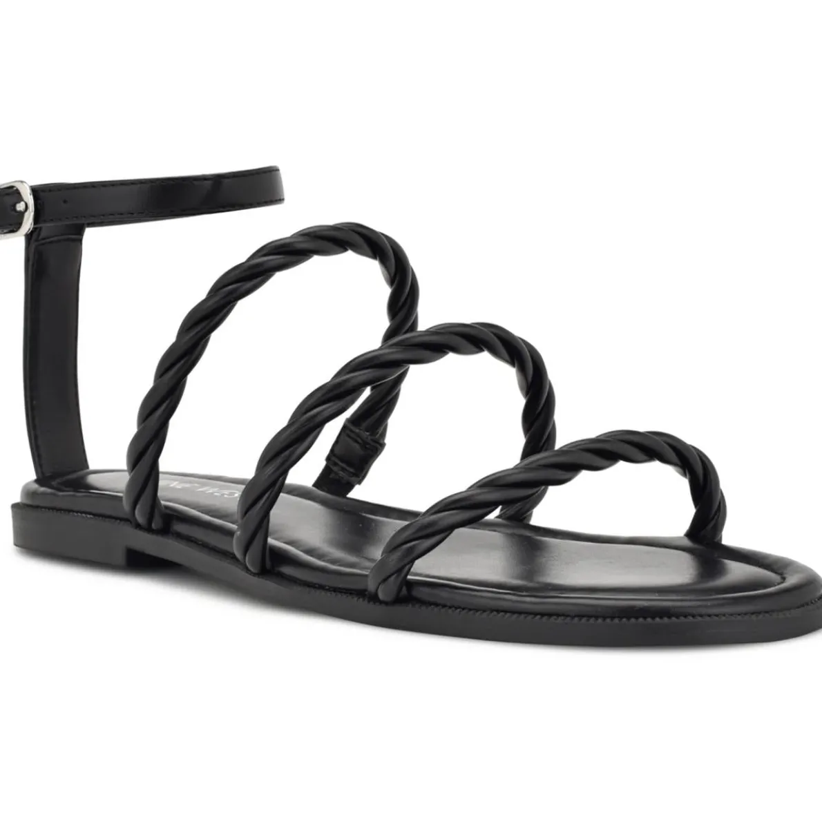 IPSTER3 Faux Leather Strappy Sandals