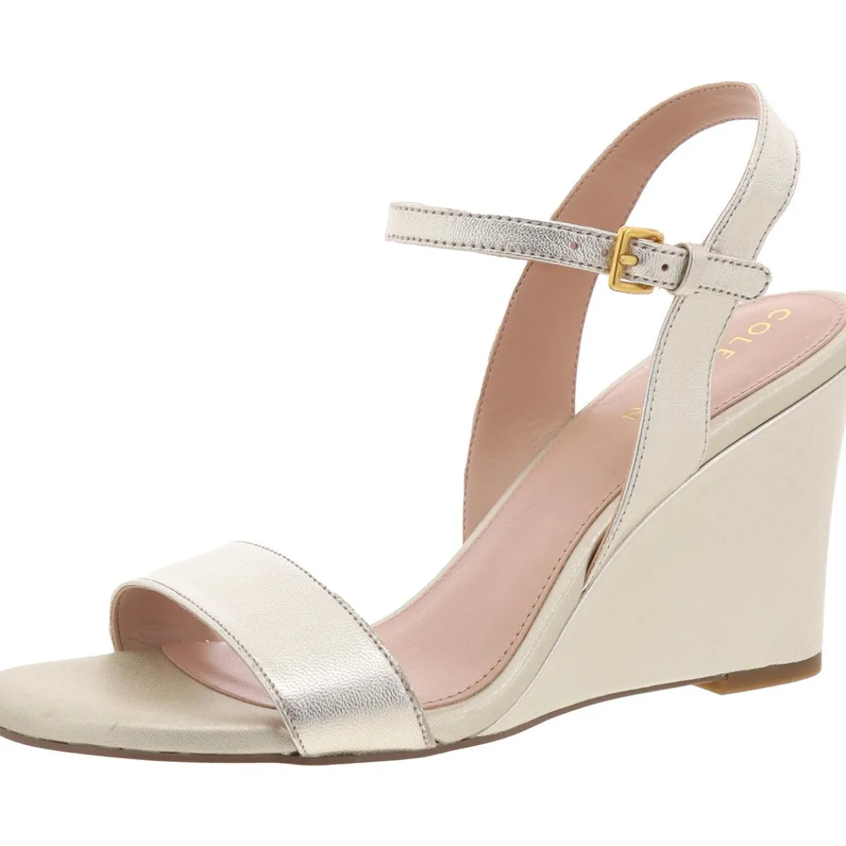 Josie Leather Heeled Ankle Strap