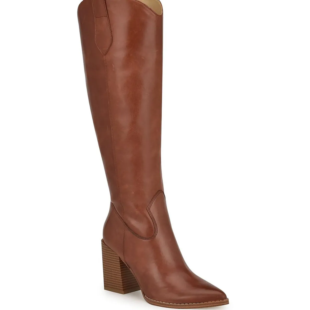 Bromwel Tall Leather Knee-High Boots