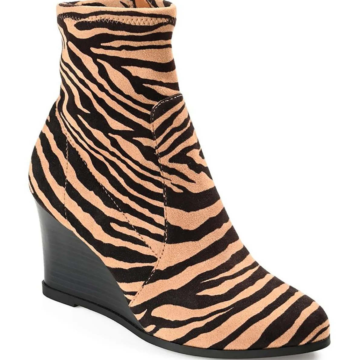 Hepburn Faux Suede Ankle Booties