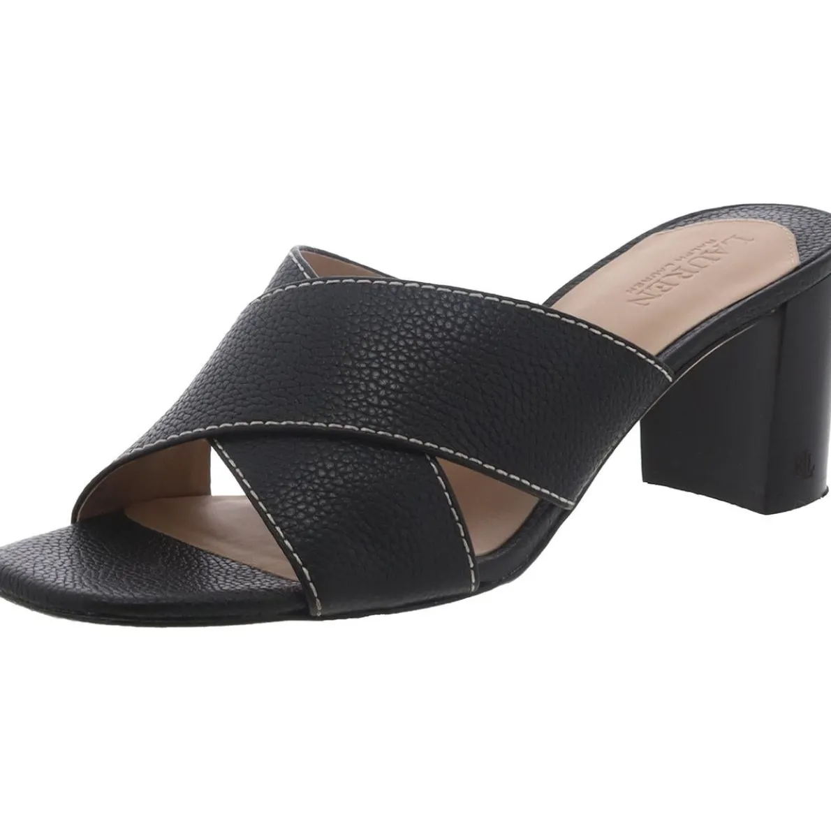 Freddi Leather Dressy Slide Sandals