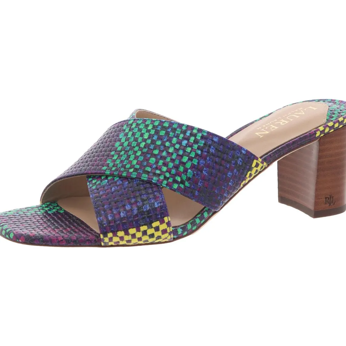 Freddi Leather Dressy Slide Sandals