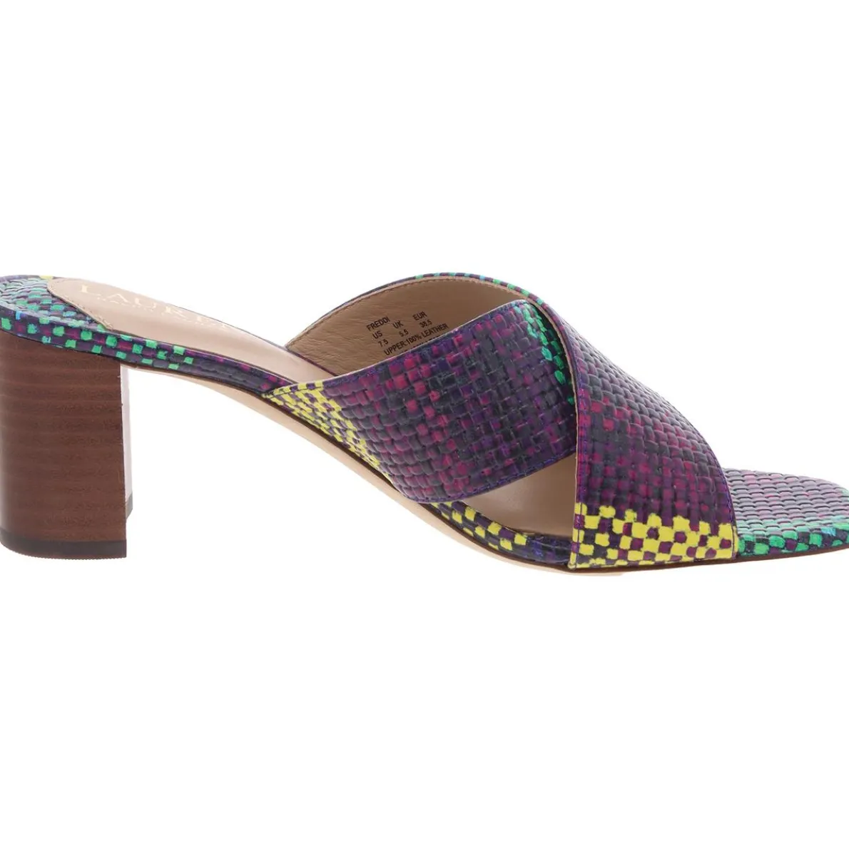 Freddi Leather Dressy Slide Sandals