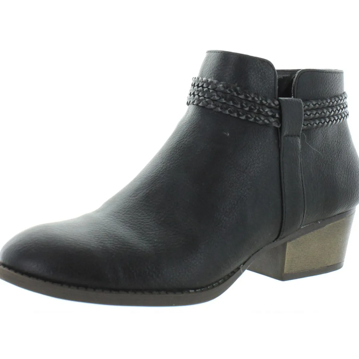 Fellicity Faux Leather Ankle Booties