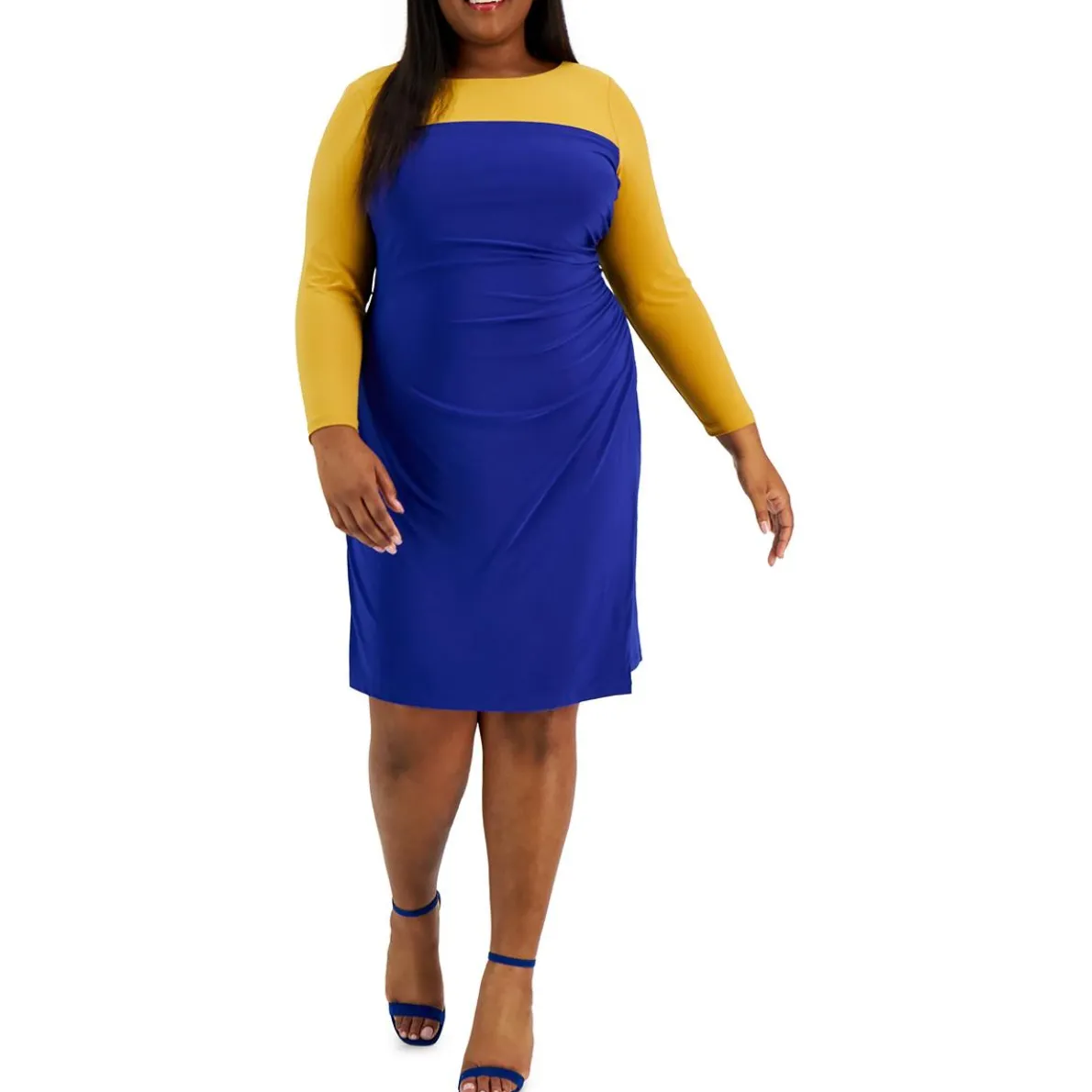 Plus Party Short Shift Dress