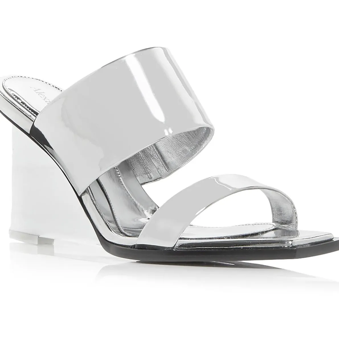 Patent Leather Dressy Mule Sandals