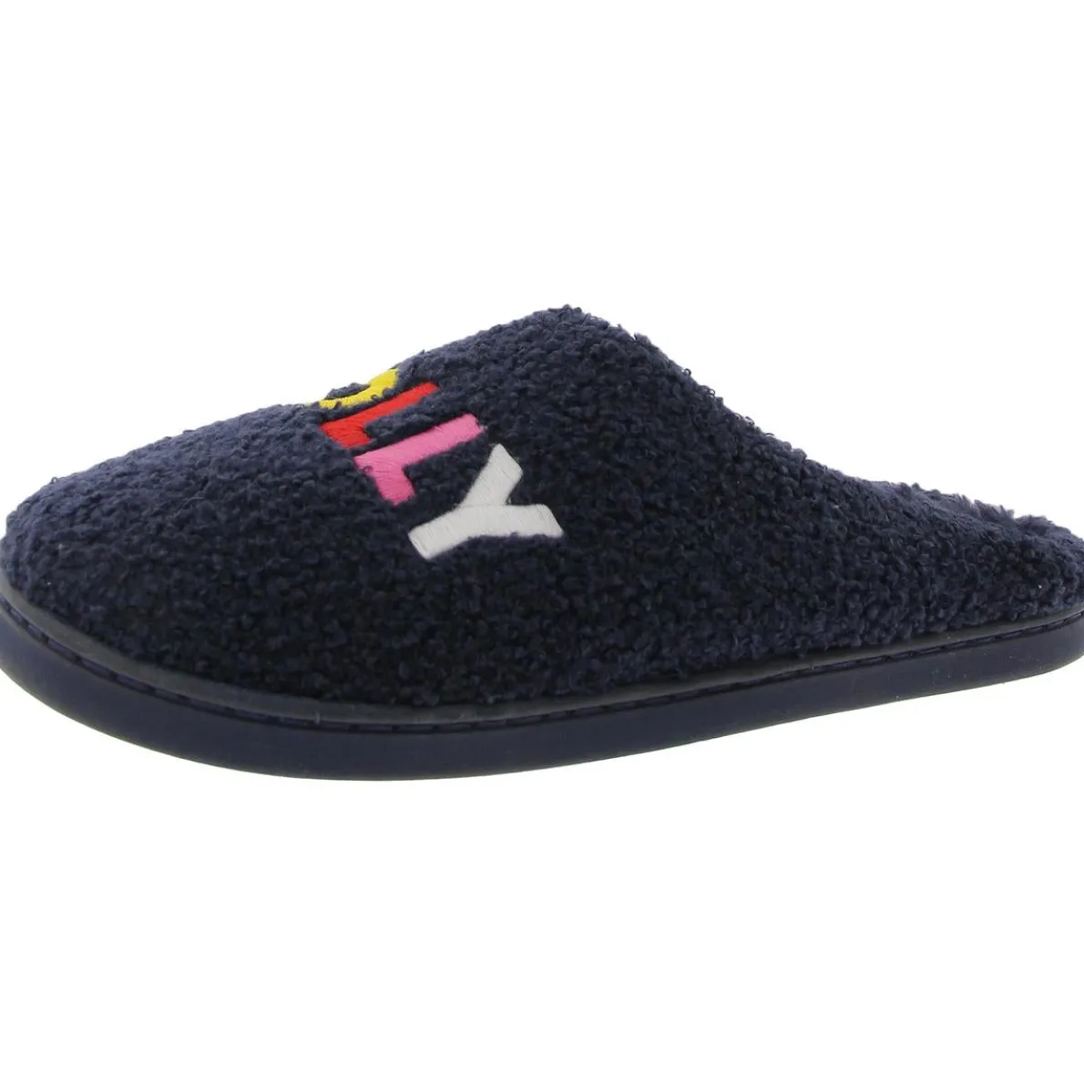 Faux Fur Lined Slide Slippers