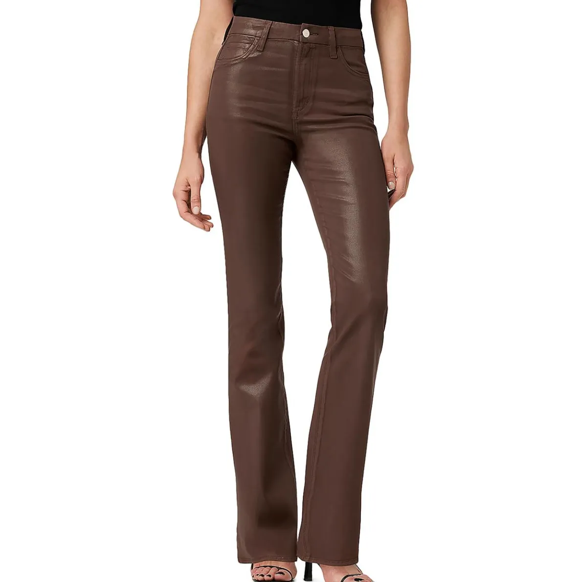 Hi Honey High Rise Coated Bootcut Jeans