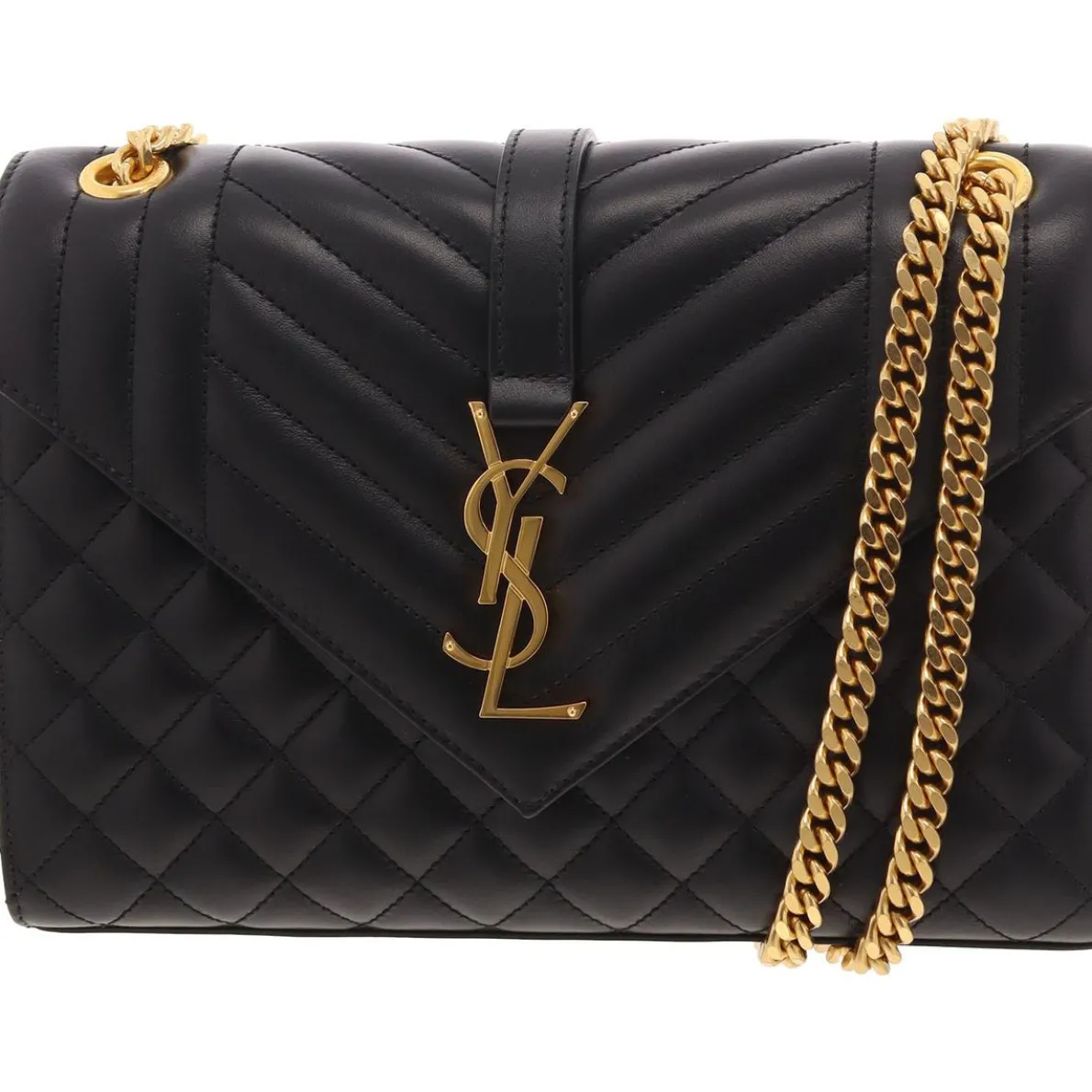 Quilted Leather Shoulder Handbag