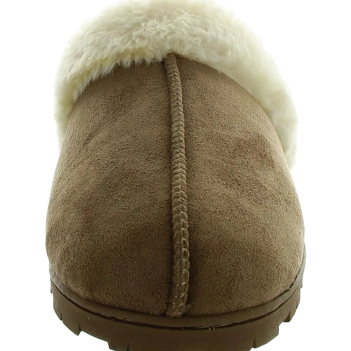 Faux Fur Faux Suede Slide Slippers