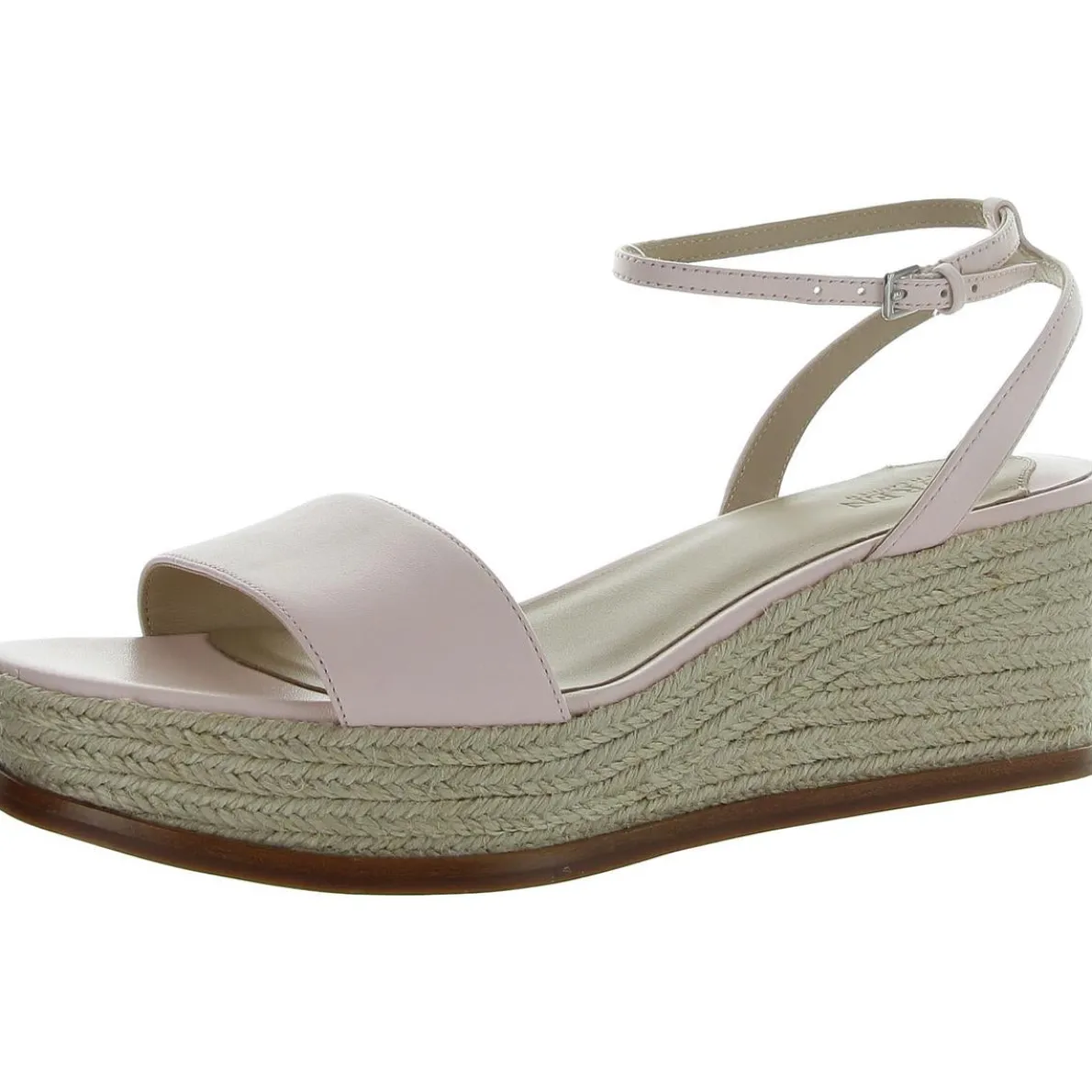 Leona Leather Slingback Platform Sandals