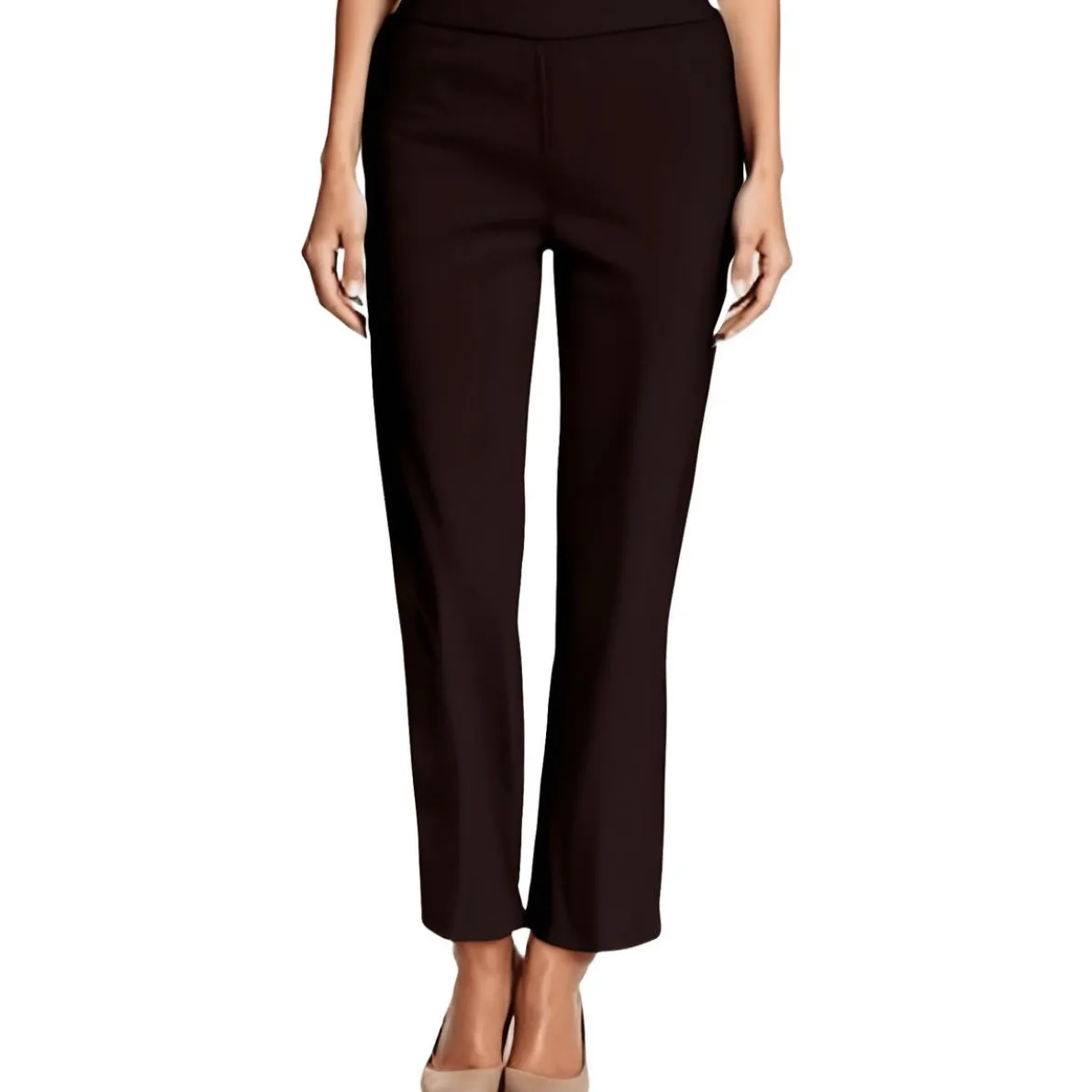Petites Solid Stretch Skinny Pants