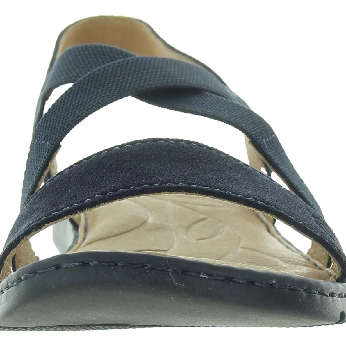 Strappy Leather Flatform Sandals