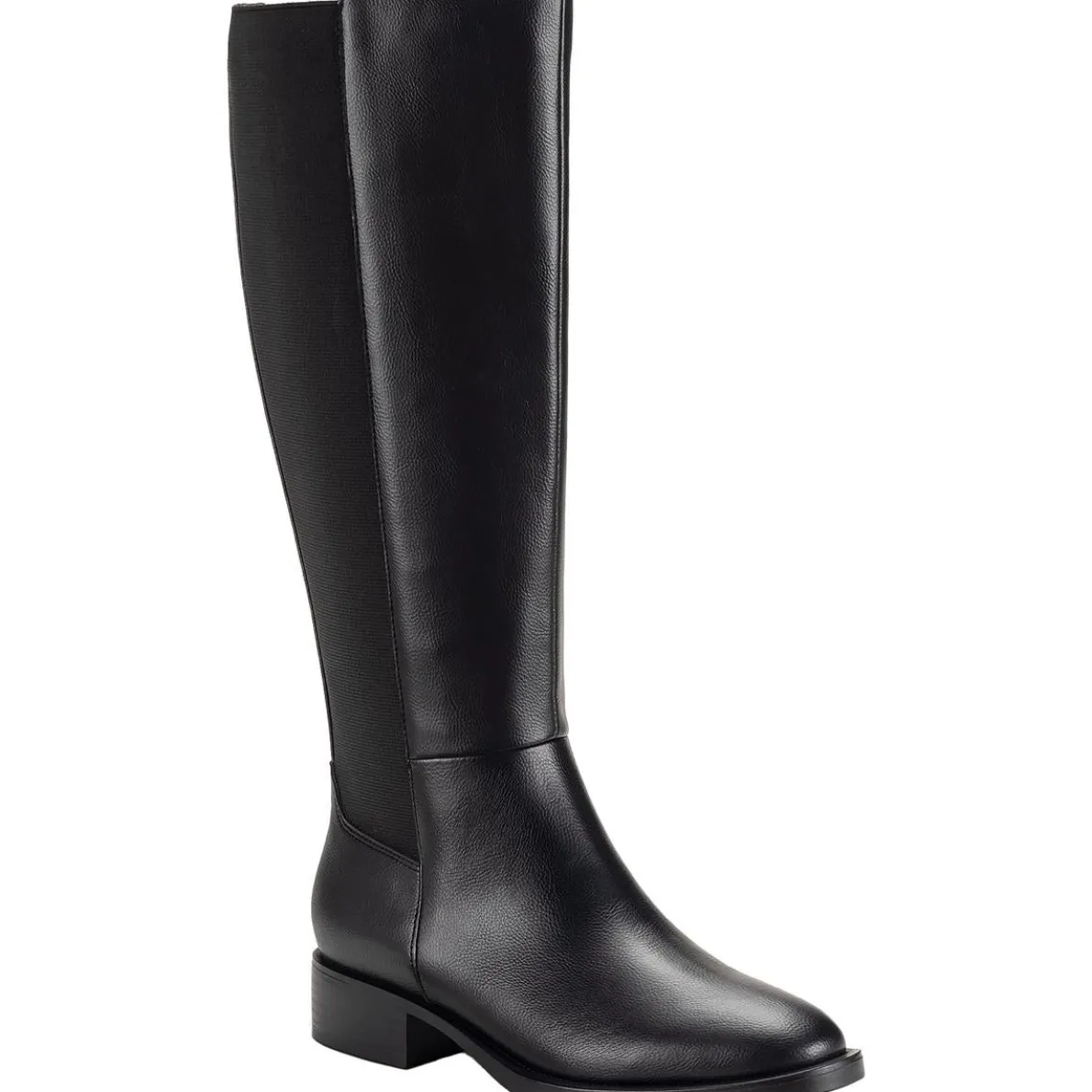 Eloise Zip Up Slip On Knee-High Boots