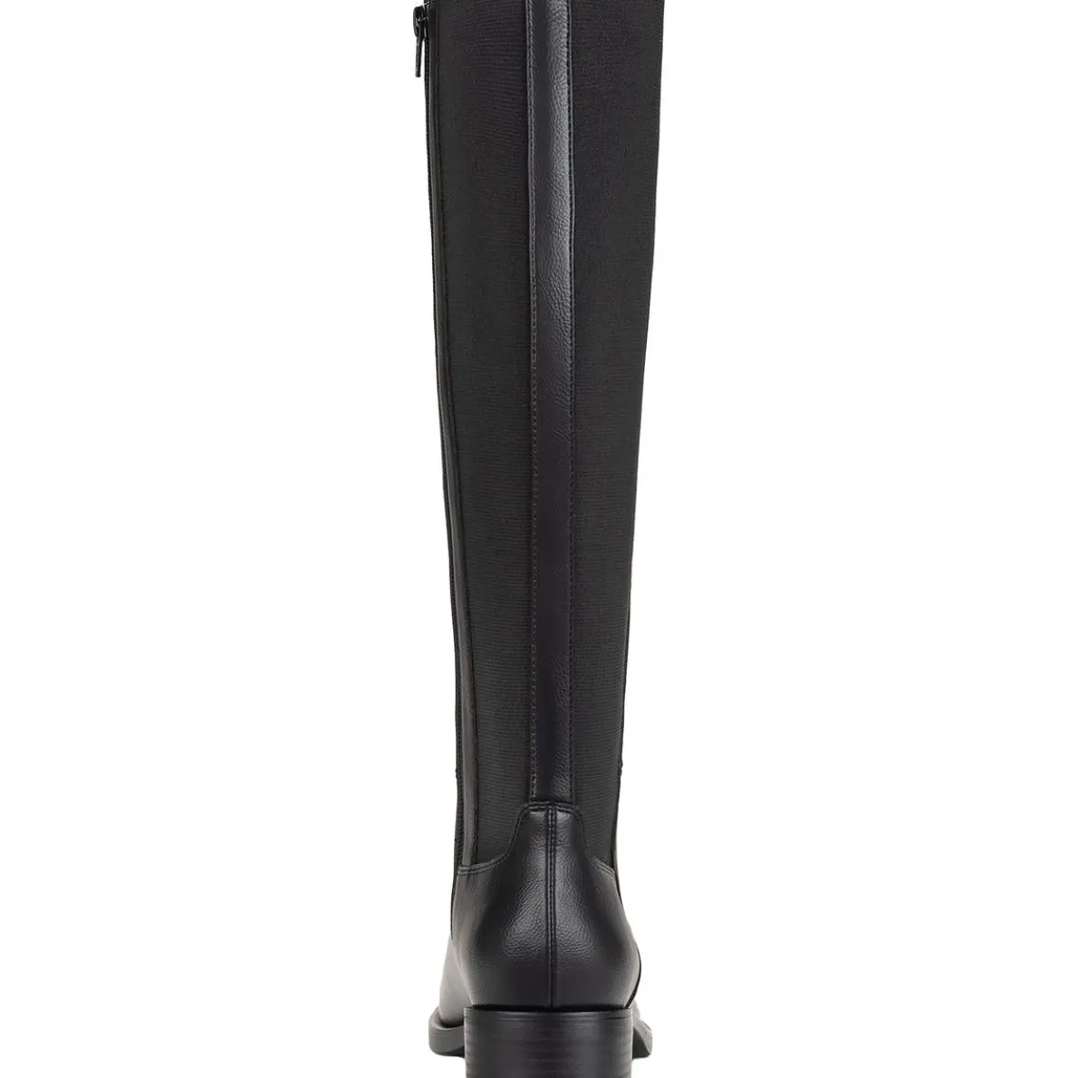 Eloise Zip Up Slip On Knee-High Boots