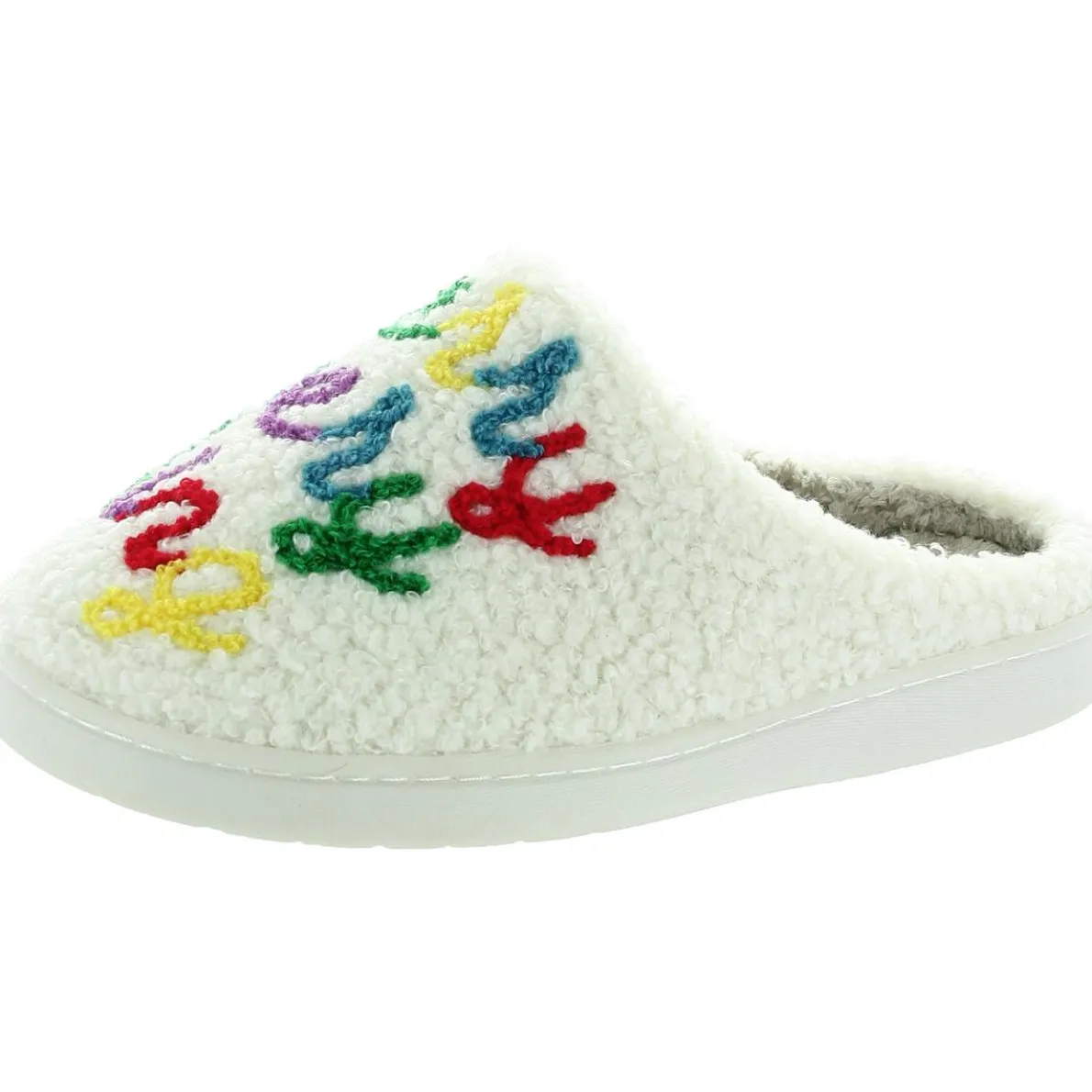 Cozi Faux Fur Lined Faux Fur Slide Slippers