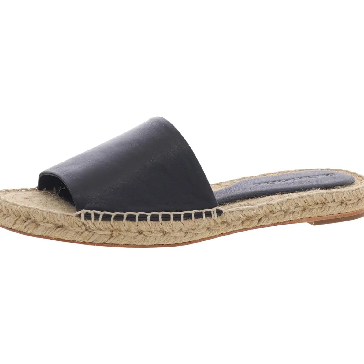 Brina Woven Leather Slide Sandals