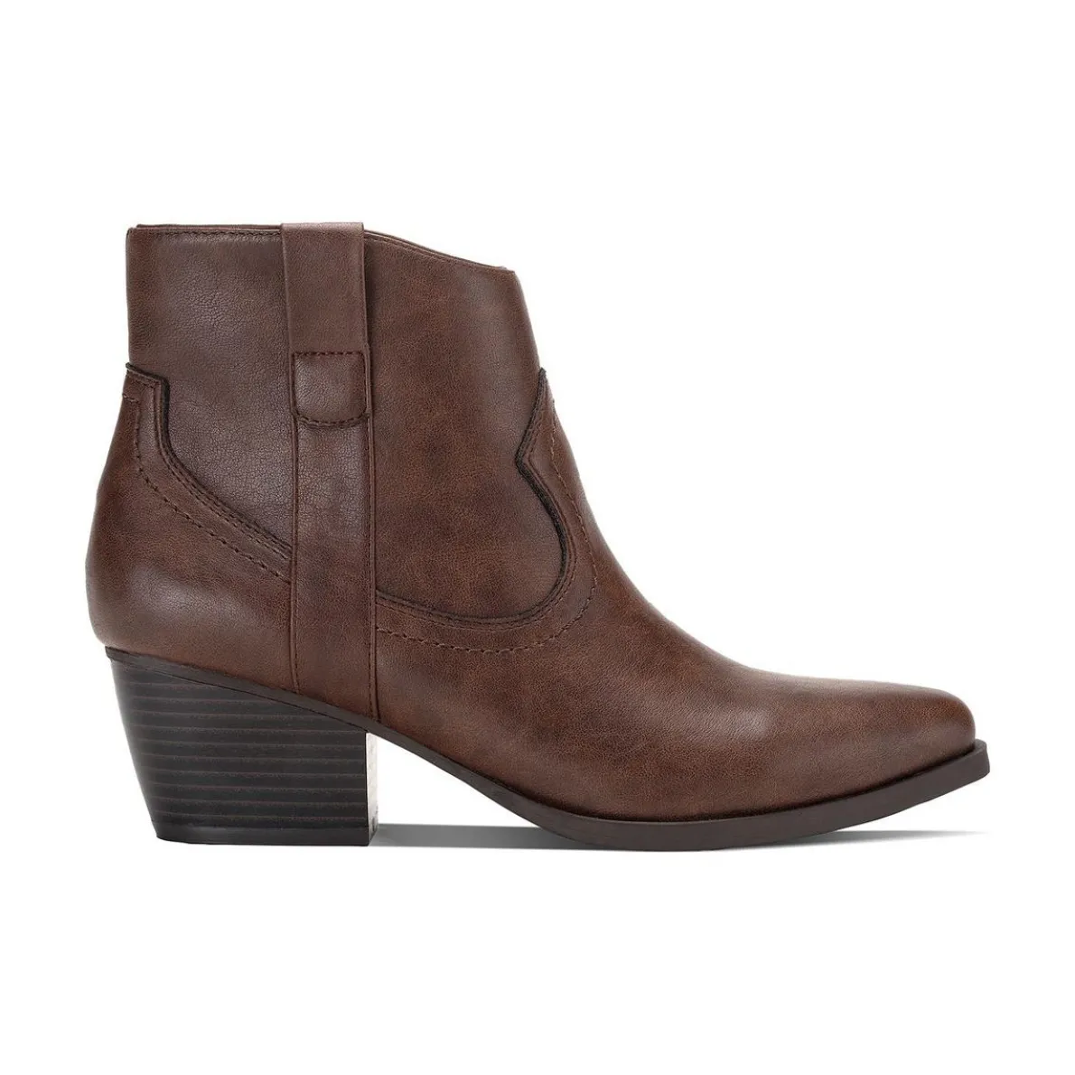 Perriee Zipper Pointed Toe Cowboy, Western Boots