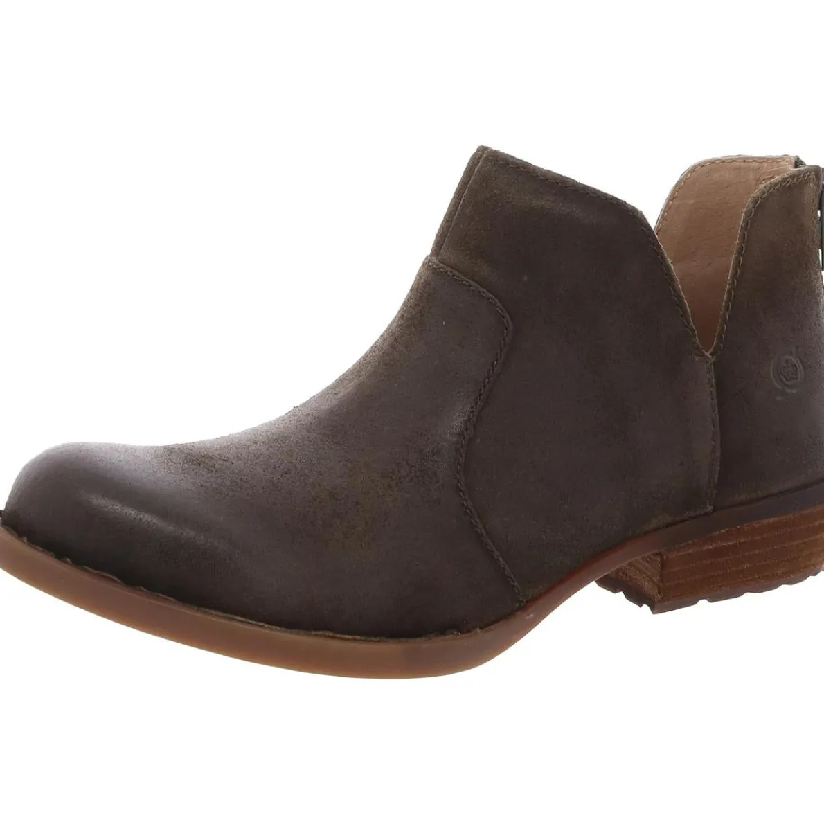 Kerri Cushioned Footbed Nubuck Ankle Boots