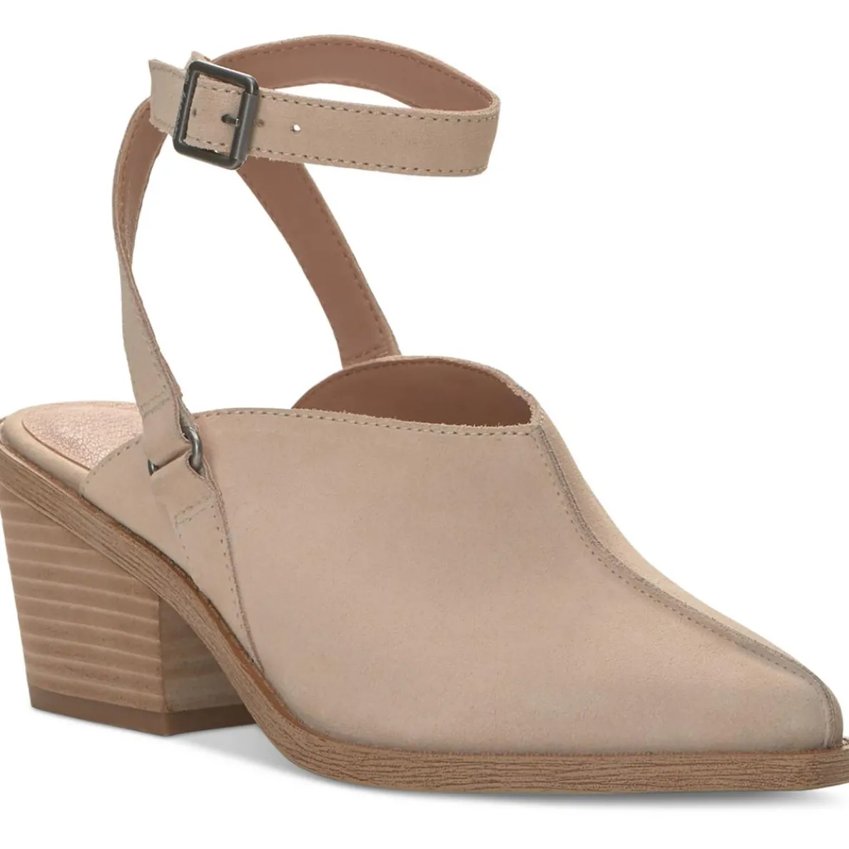 Winola Suede Pointed Toe Ankle Strap