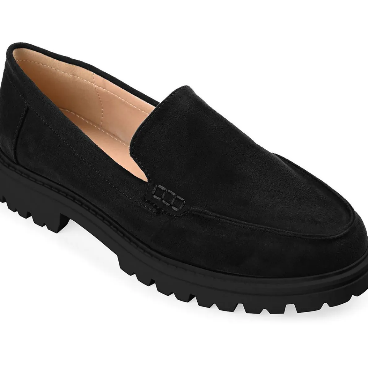 Erika Faux Suede Slip-On Loafers