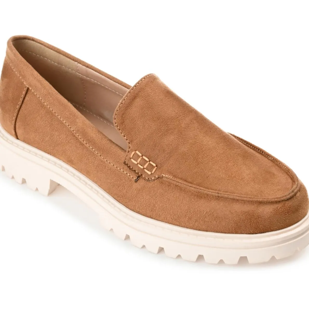 Erika Faux Suede Slip-On Loafers