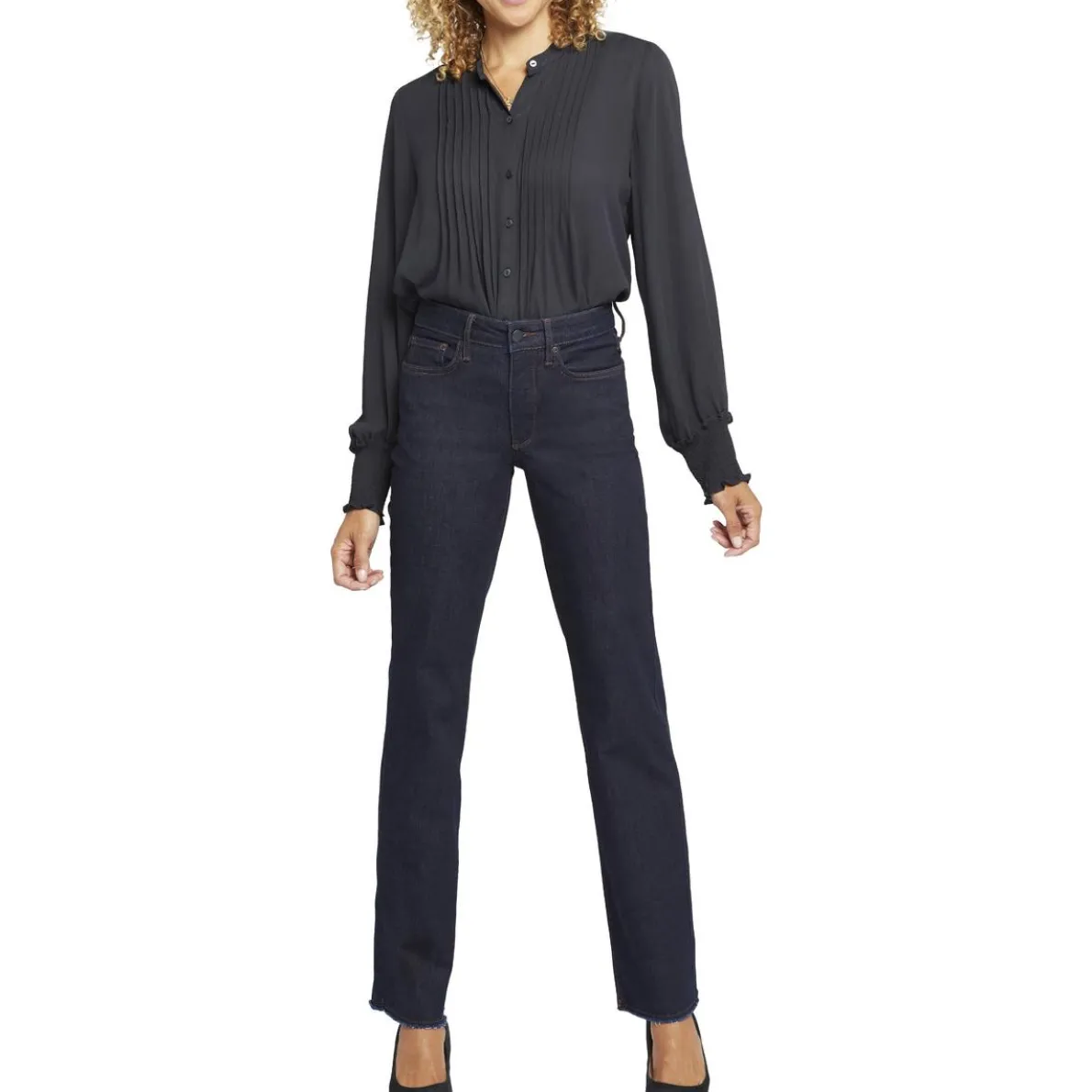 Bailey Relaxed Denim Straight Leg Jeans