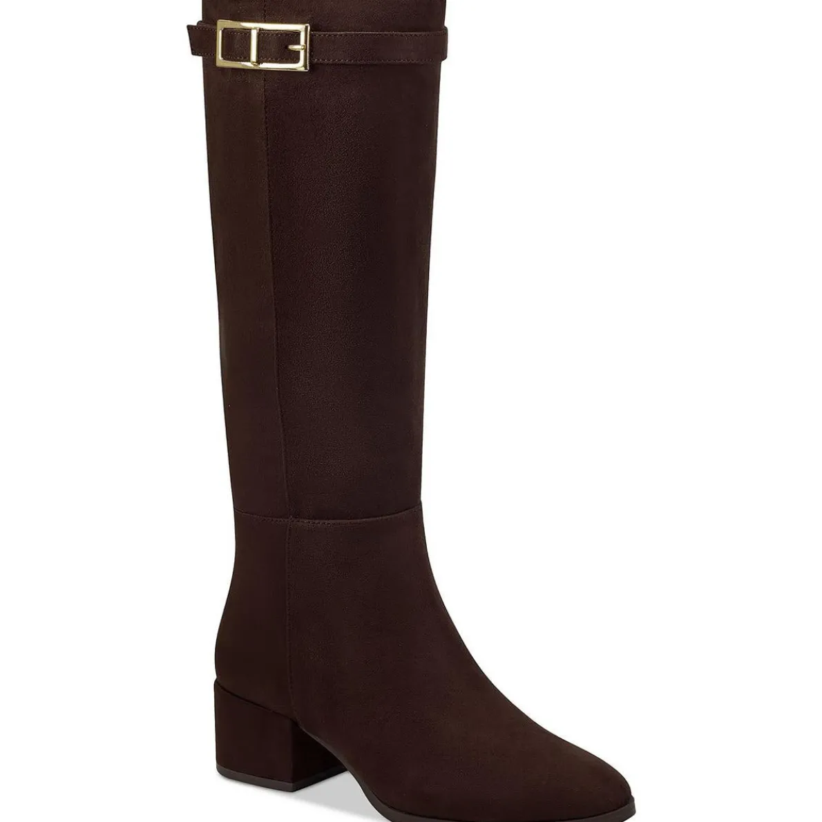 Georgiaa Faux Suede Tall Knee-High Boots