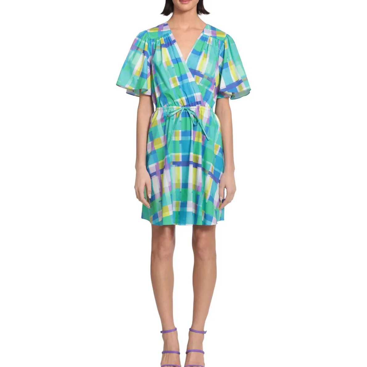 Plaid Short Mini Dress