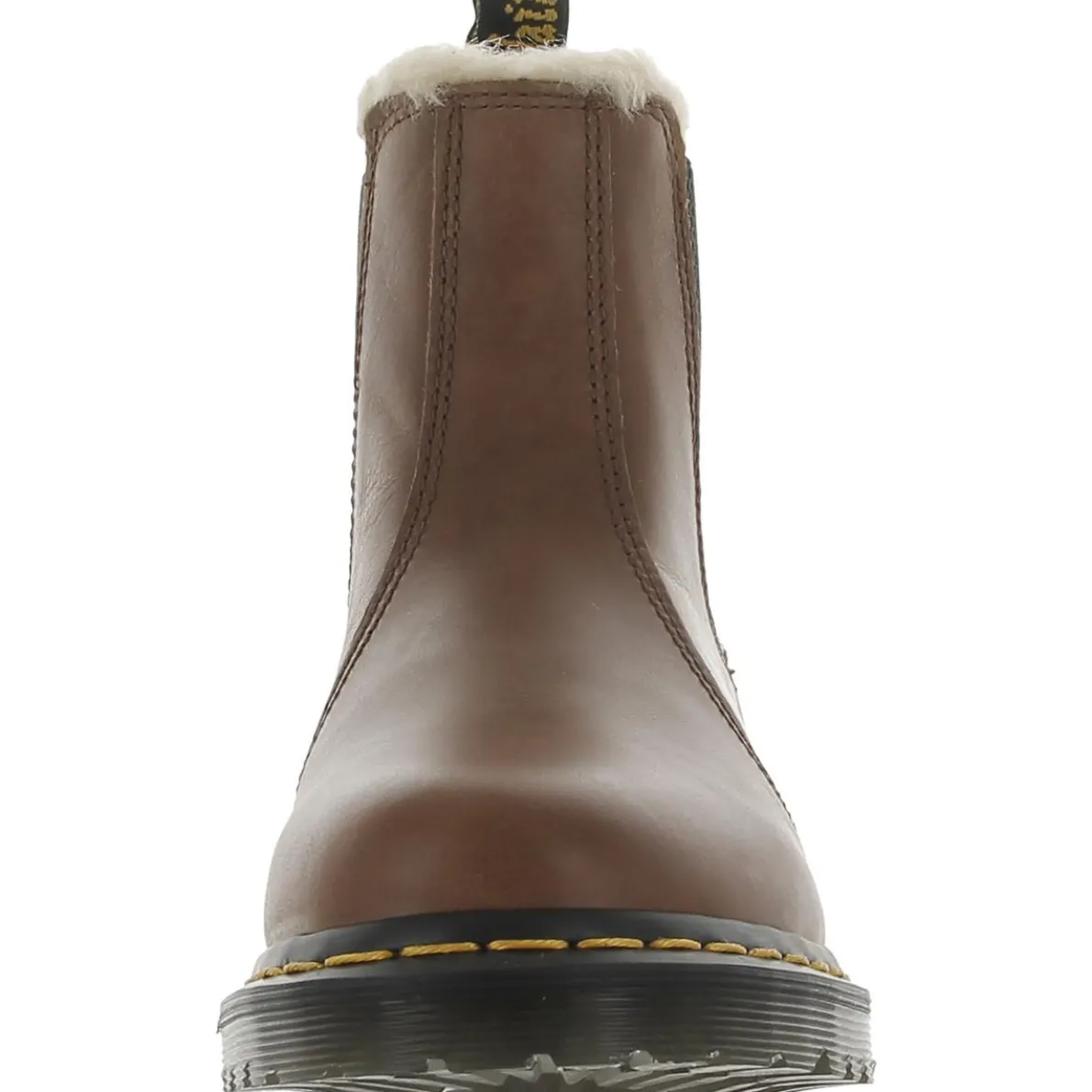 2976 Leonore Pull On Faux Fur Chelsea Boots