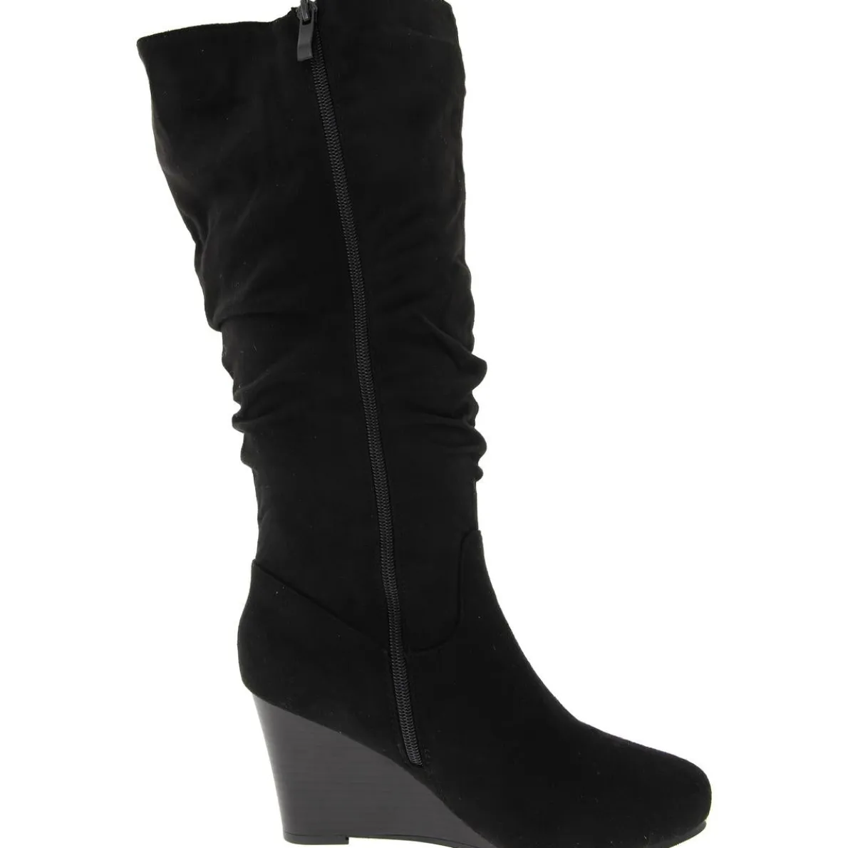 008682 Slouchy Mid-Calf Boots