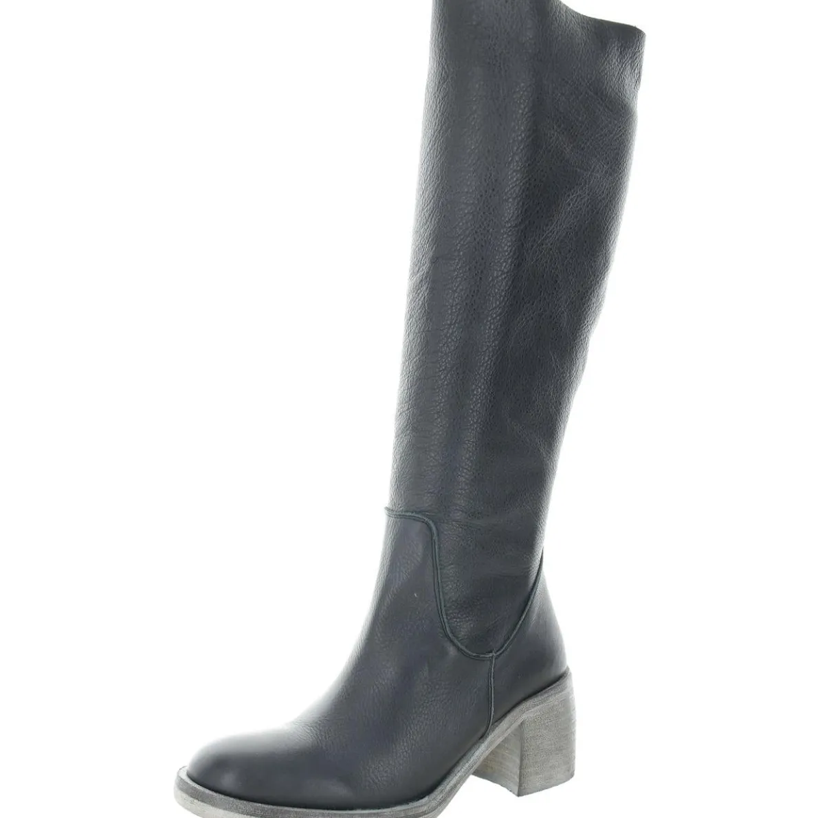 Zipper Knee-High Boots