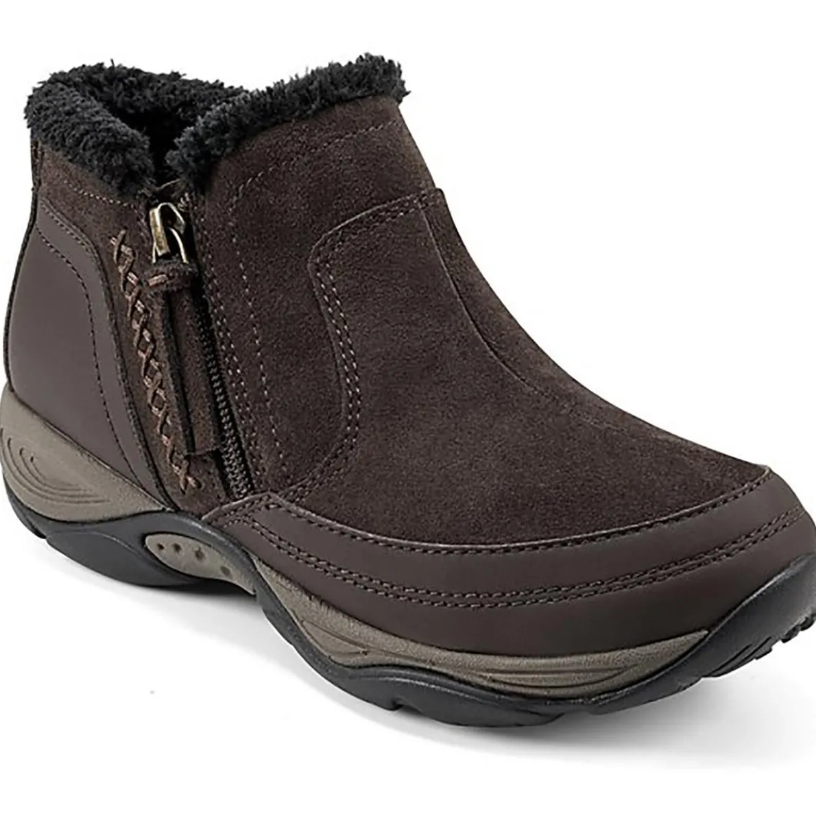 SEEPIC Comfort Insole Side zipper Booties