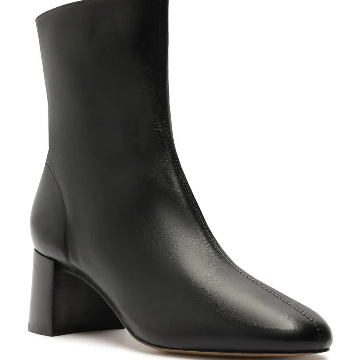 Block Heel Ankle Boots