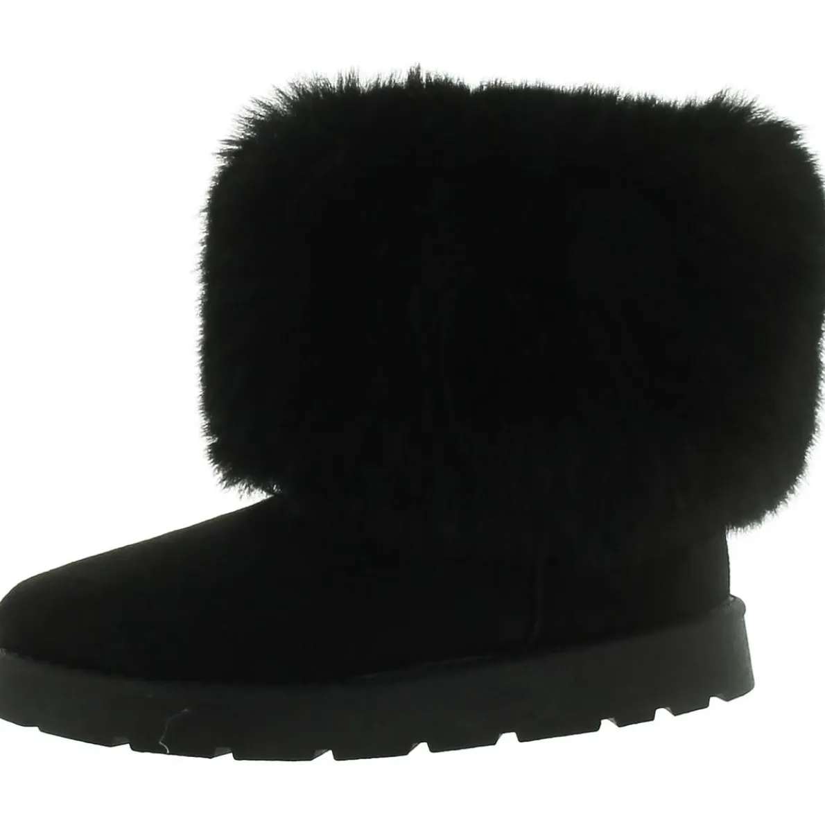 Faux Suede Padded Insole Booties