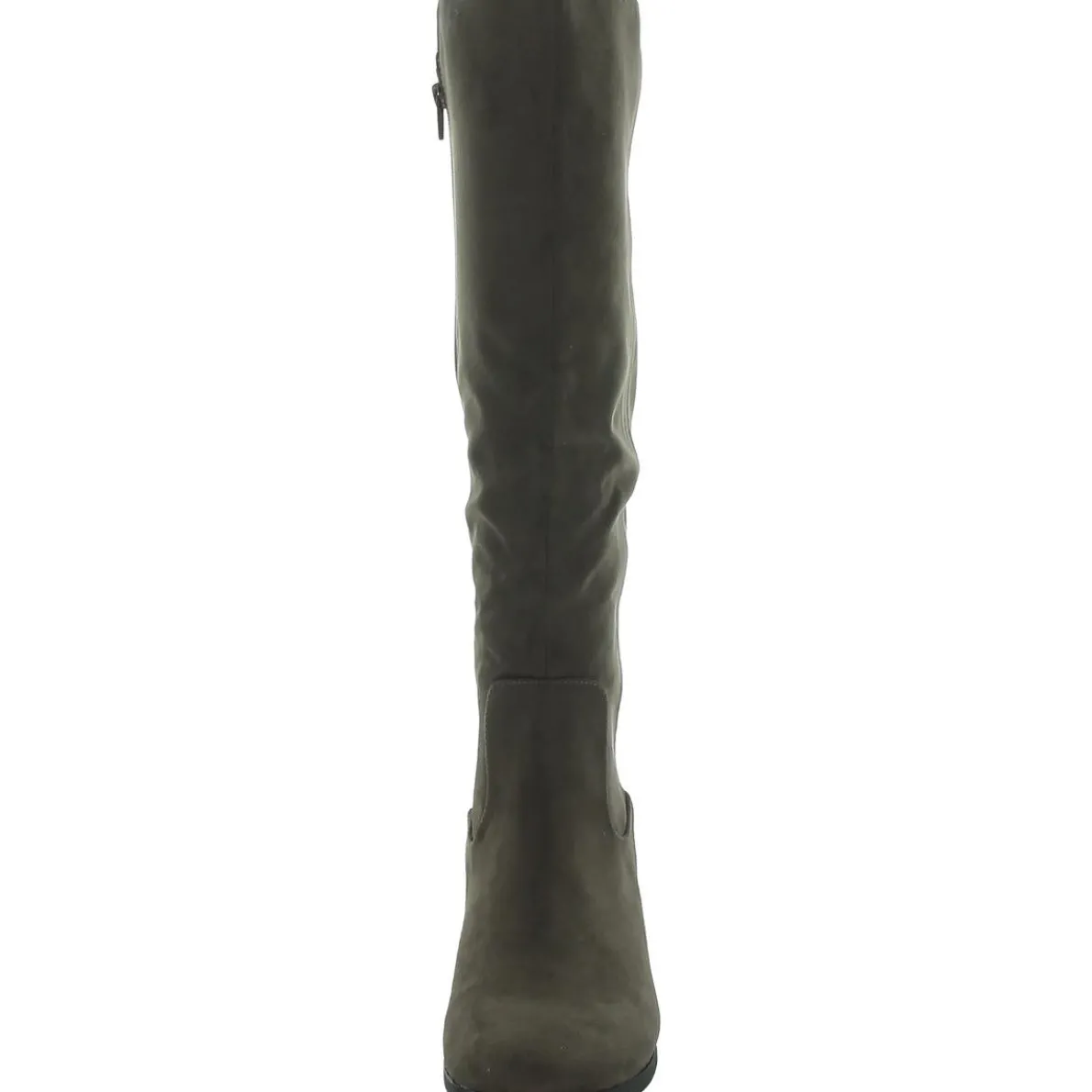 Charmanee Faux Suede Riding Knee-High Boots