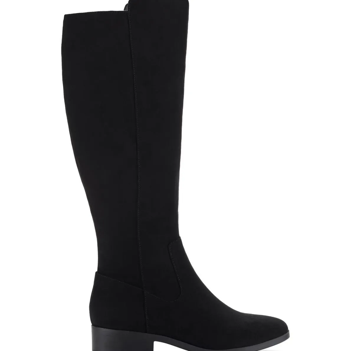 Charmanee Faux Suede Riding Knee-High Boots