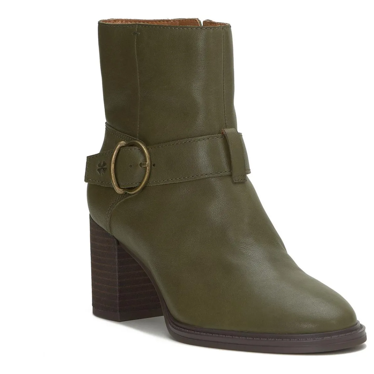 Achelle Leather Bootie Mid-Calf Boots