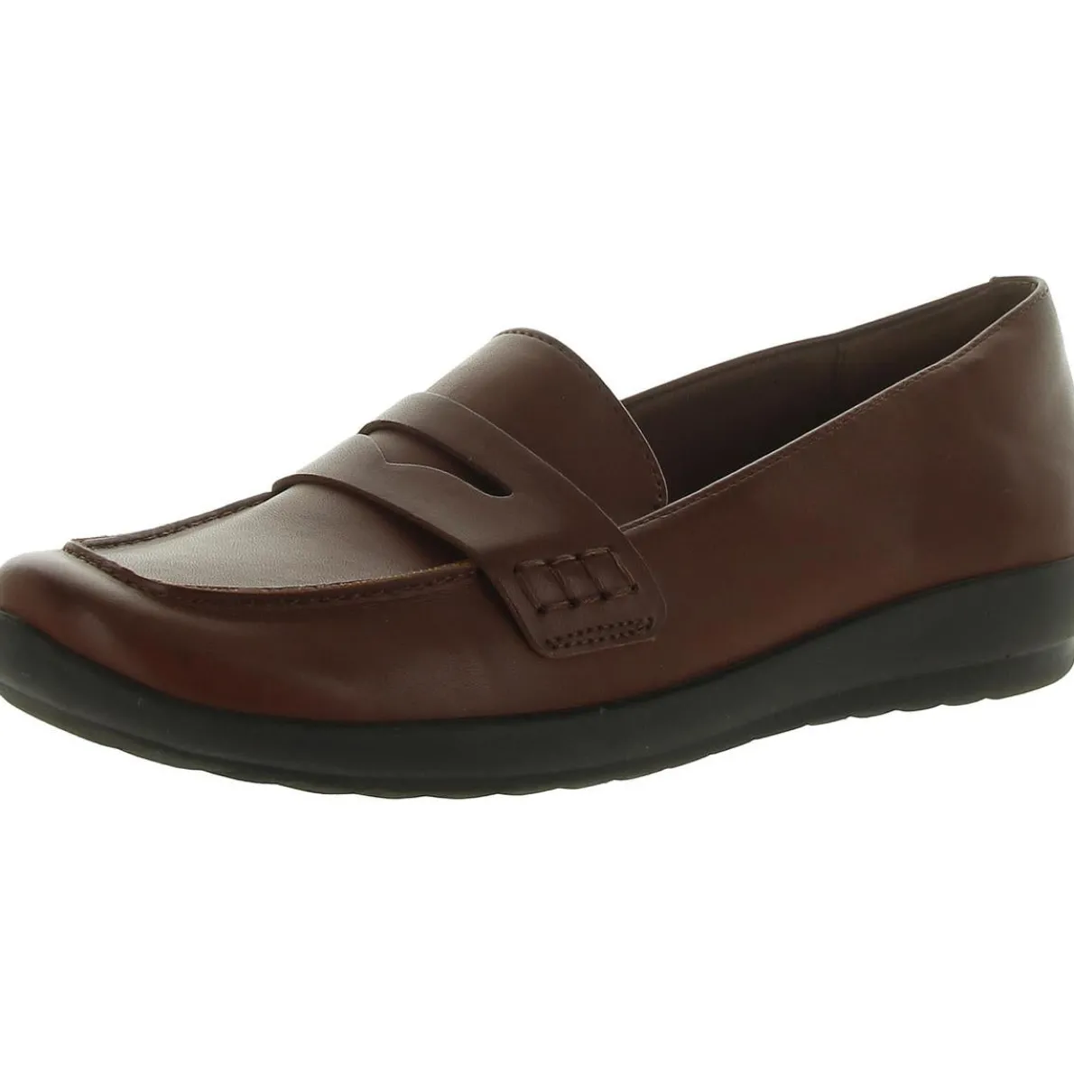 AERILYN3 Faux Leather Slip On Loafers