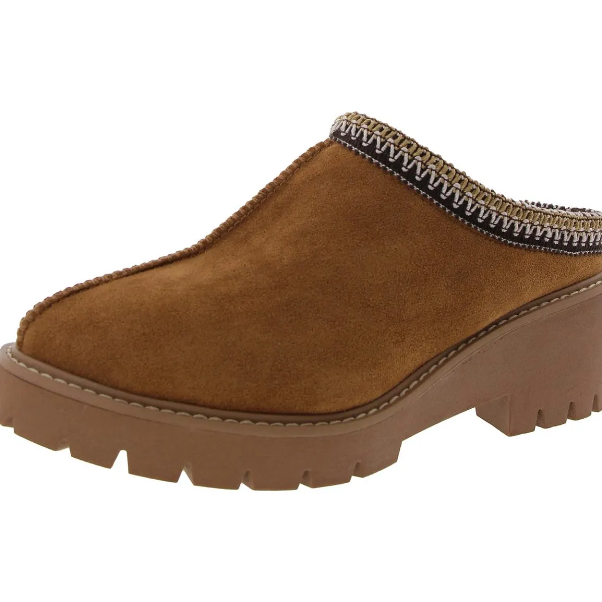 Akdaylin Embellished Faux Fur Moccasins